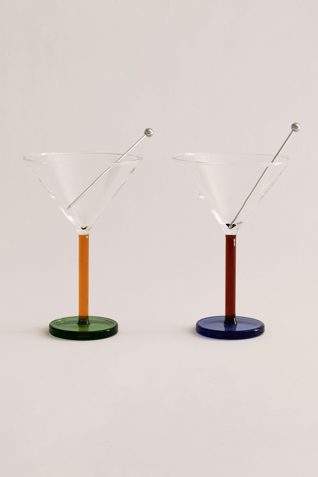 Piano Cocktail Set in Dizzy Martini (Yellow & Red Stems) – Yowie