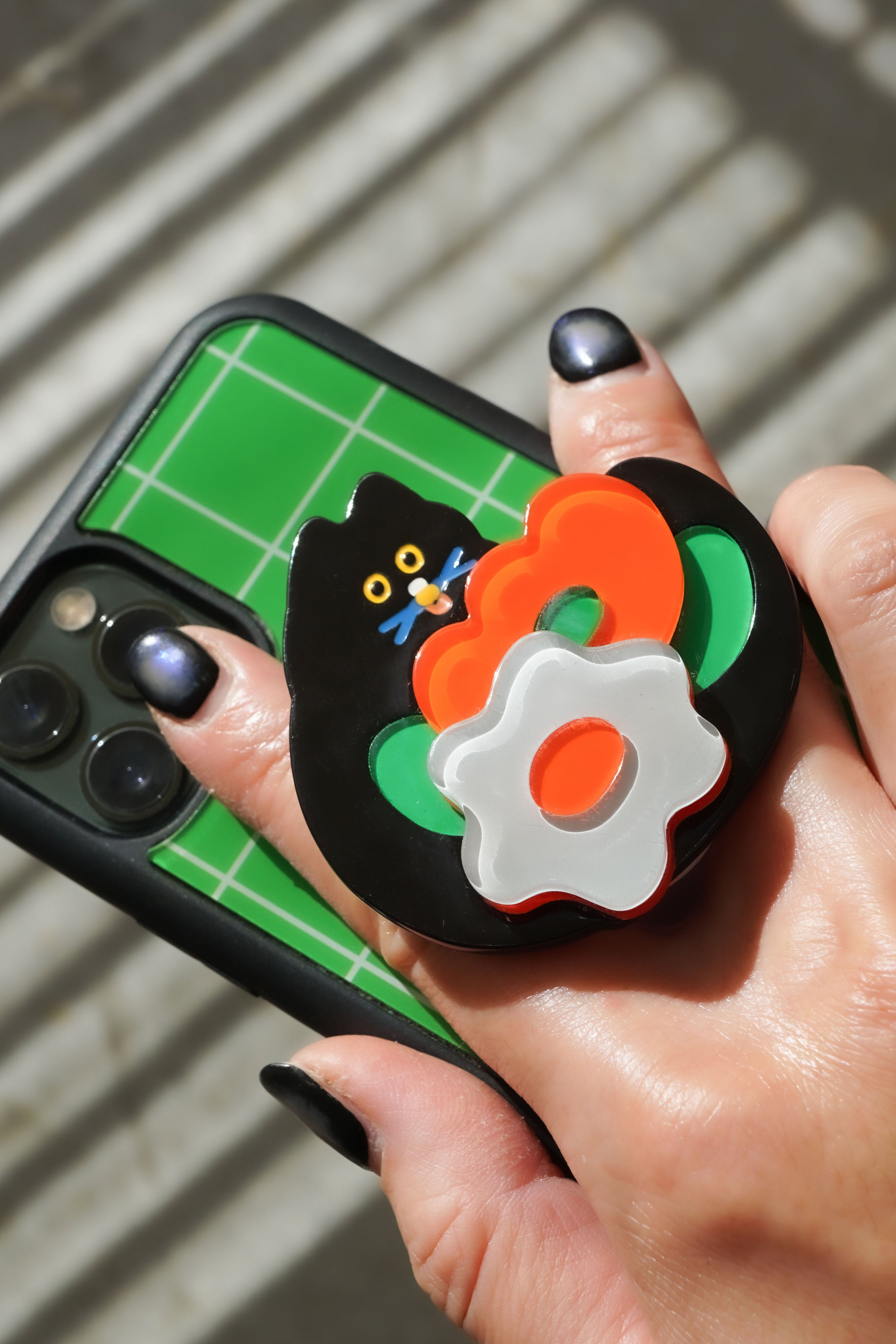 Curvy Cat Smartphone Grip