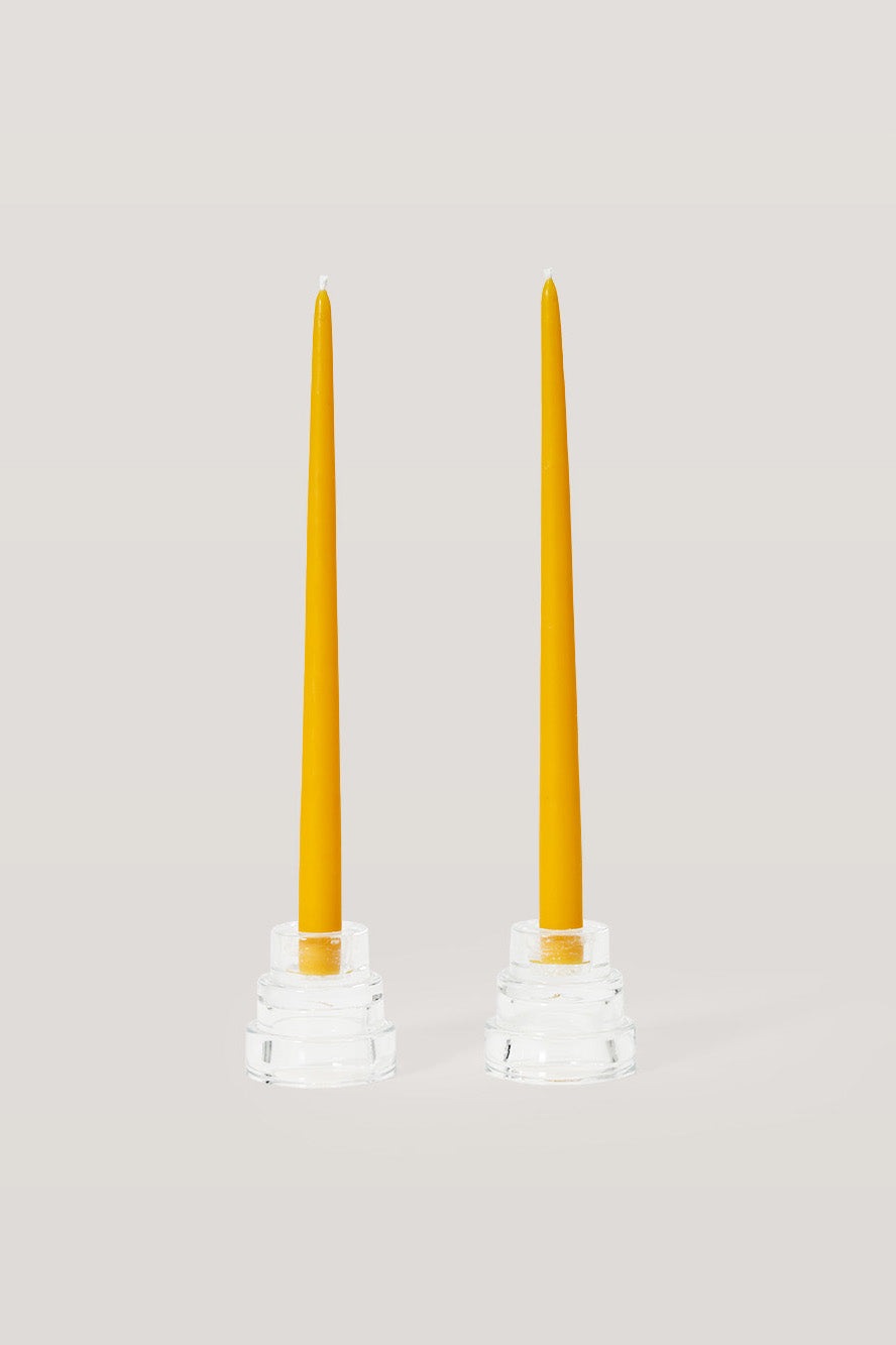 Honey, I'm Home Beeswax Candles · Yellow