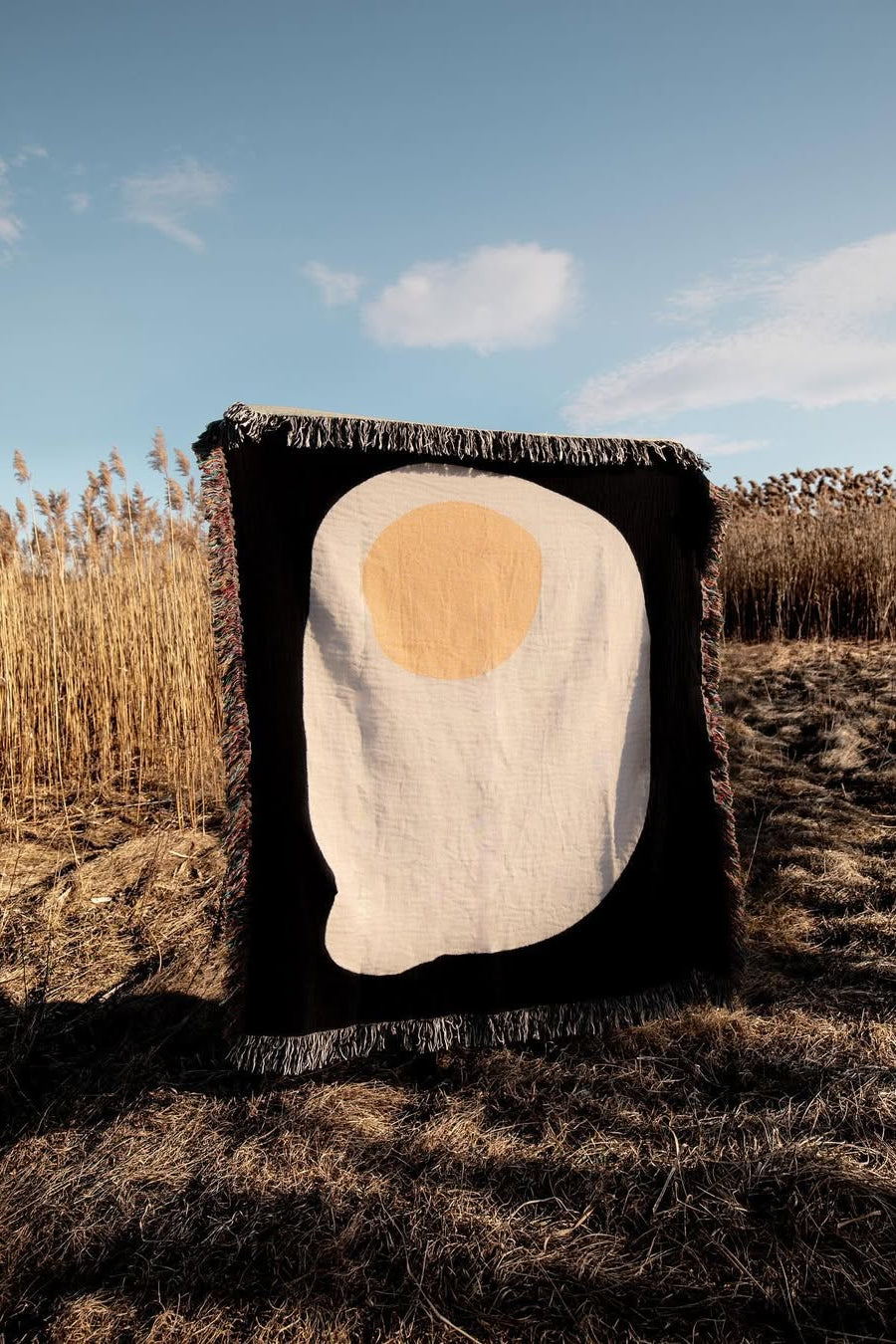 The Sunnyside Up Throw Blanket