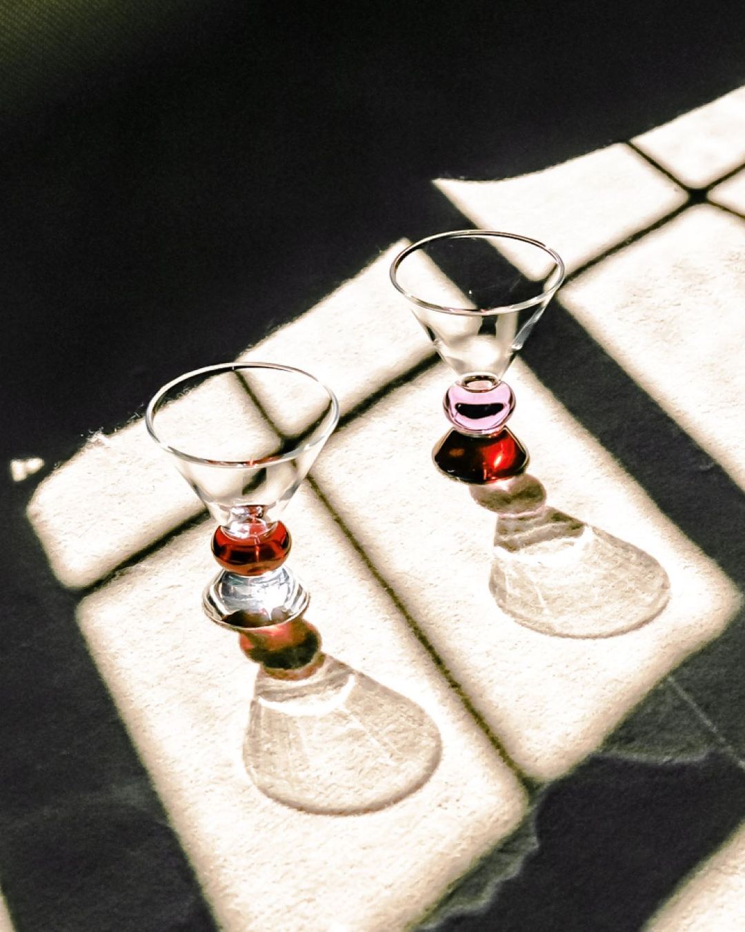 圖騰風格雞尾酒玻璃杯-普羅旺斯 
