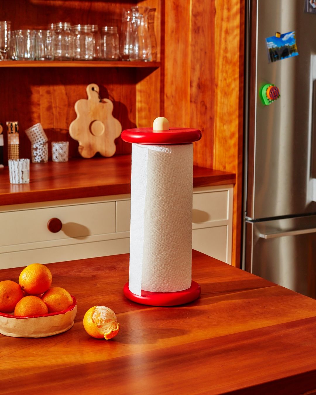 Spool Paper Towel Holder