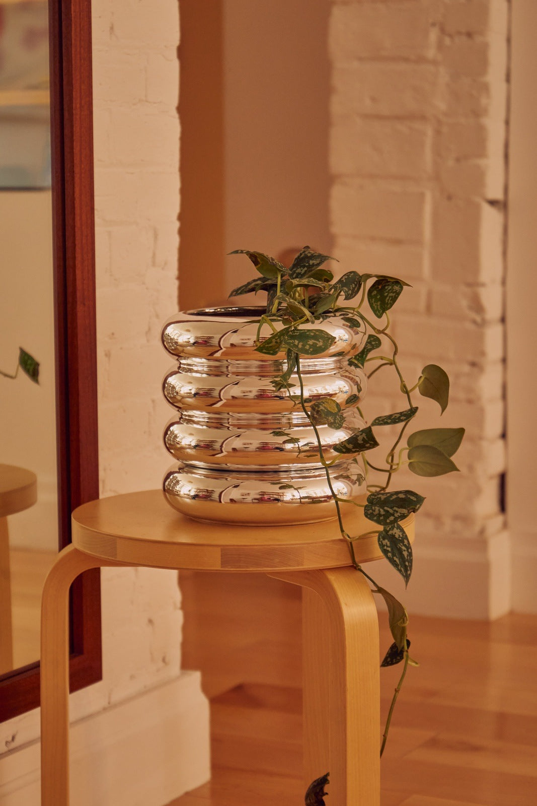 Stacking Planter Limited Edition · Tall / Chrome